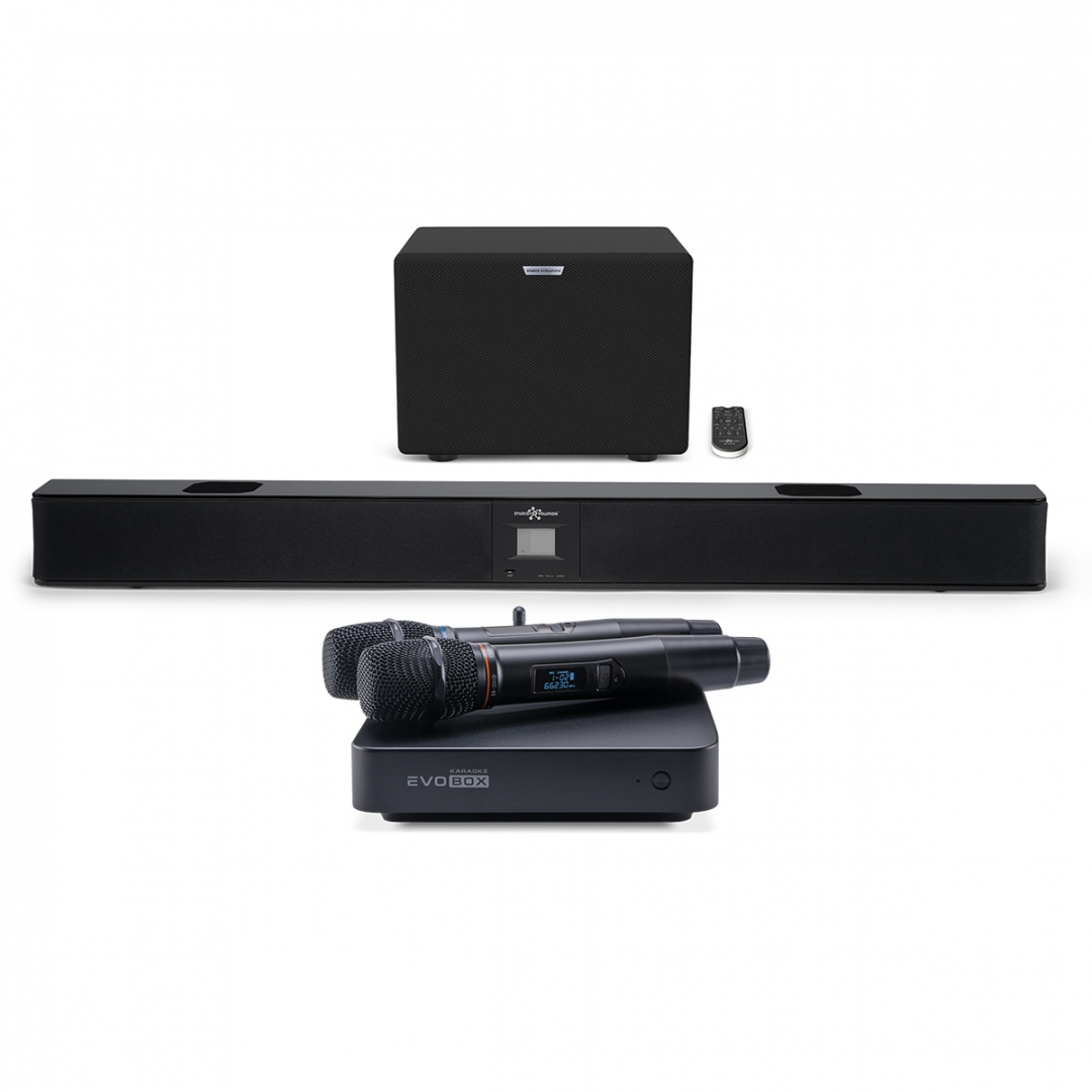 караоке-комплект EVOBOX Plus + EvoSound Bar (саундбар с караоке) в Советской Гавани