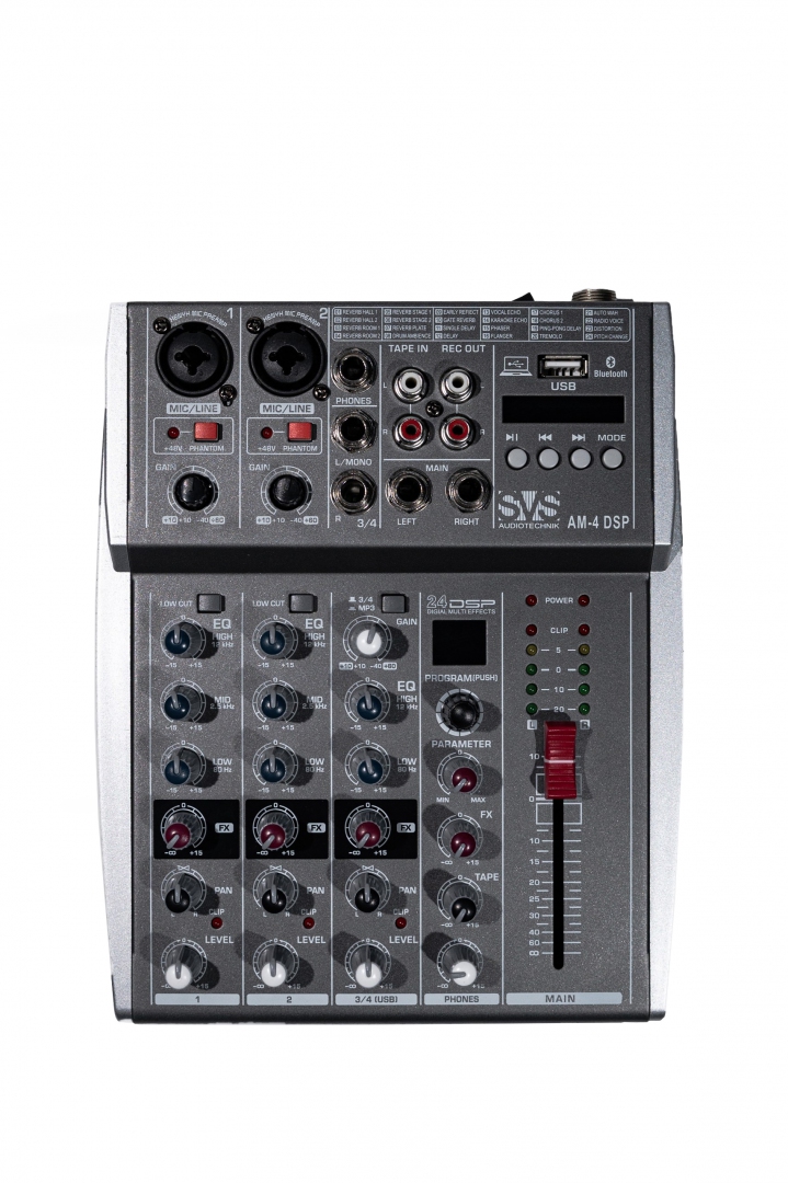 SVS Audiotechnik mixers AM-4 DSP Аналоговый микшерный пульт, 4-канала в Советской Гавани