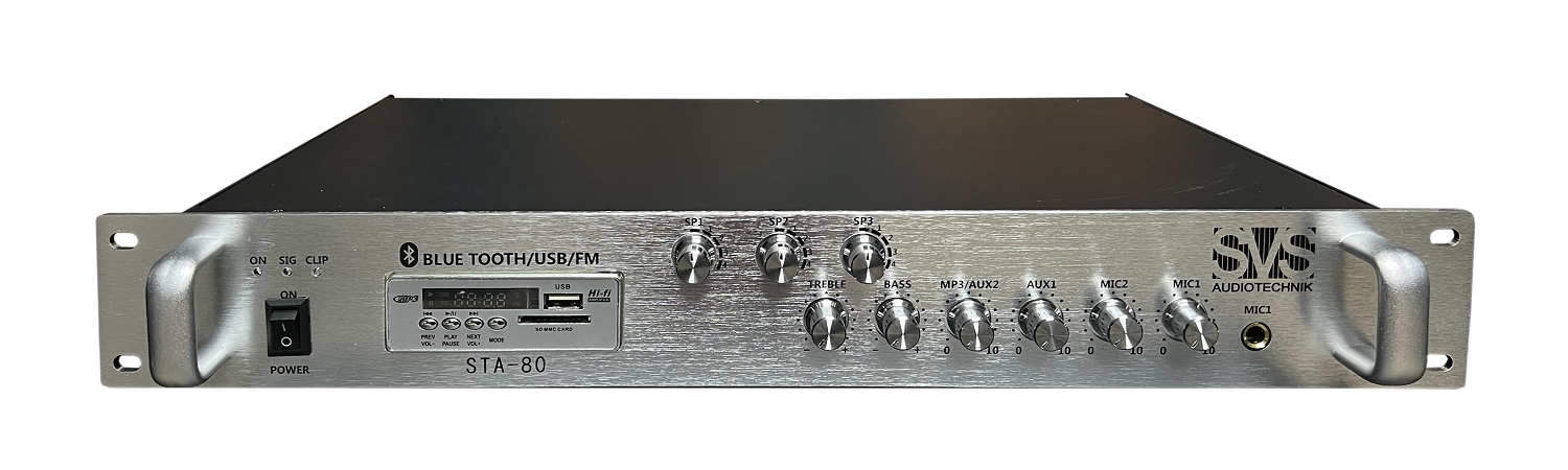 SVS Audiotechnik STA-80 Микшер-усилитель для систем Public Address в Советской Гавани