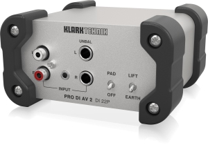 Klark Teknik DI 22P пассивный стерео директ-бокс в Советской Гавани
